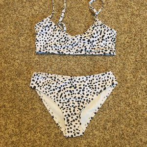 Girls Polka dot swimsuit